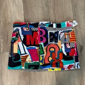 NWT Bruce Glen Grafitti Graphic Women's Skirt